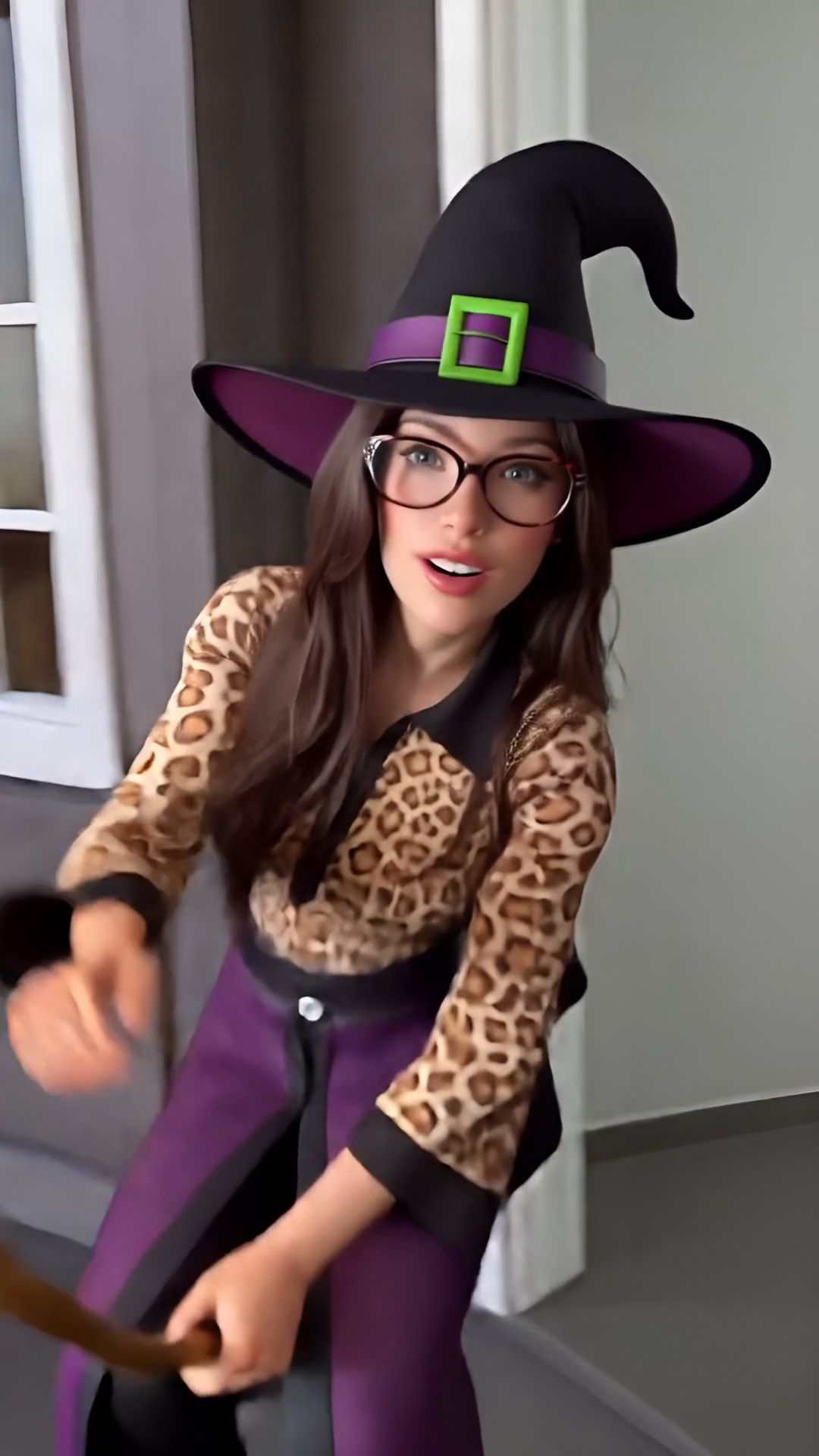 Halloween witch video